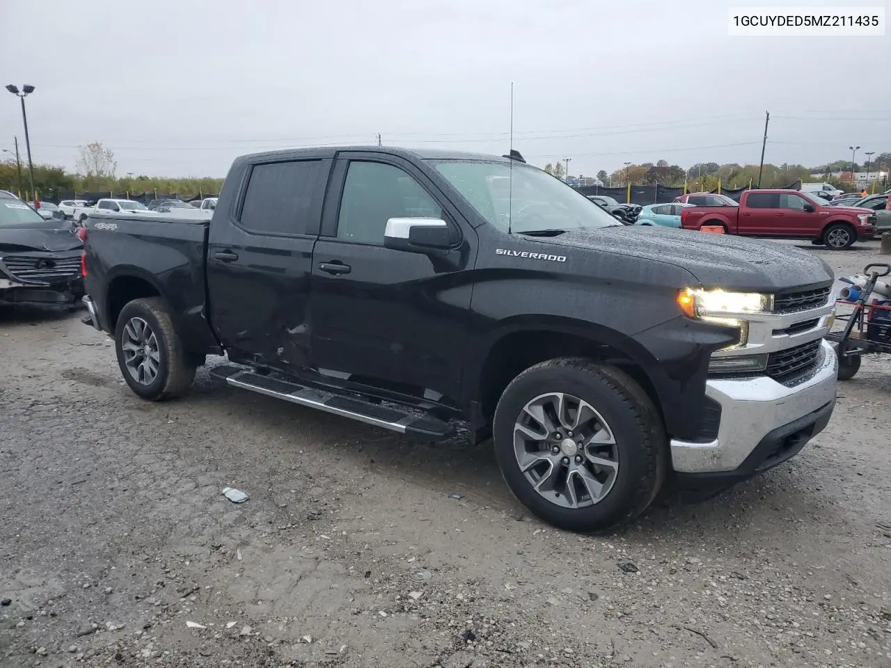 1GCUYDED5MZ211435 2021 Chev Silverado K1500 Lt