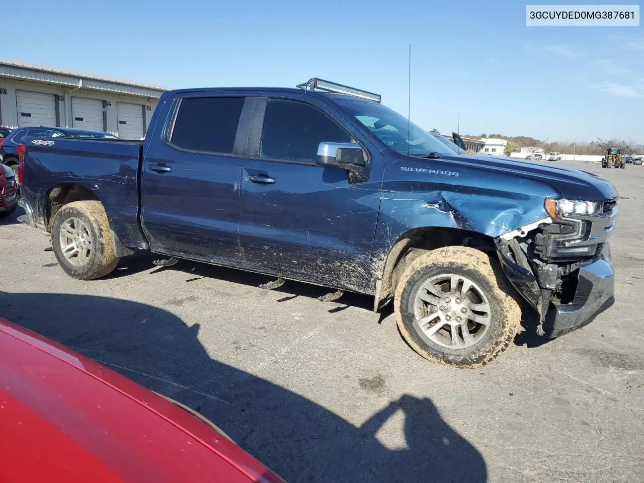 3GCUYDED0MG387681 2021 Chevrolet Silverado K1500 Lt