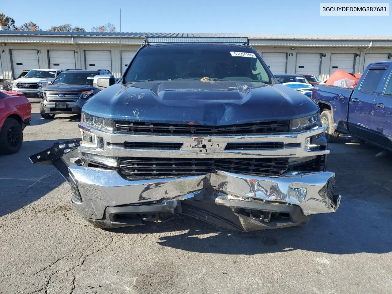 3GCUYDED0MG387681 2021 Chevrolet Silverado K1500 Lt