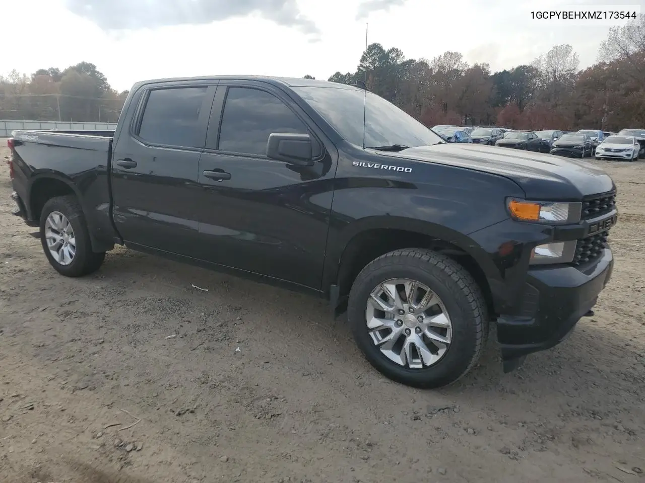 1GCPYBEHXMZ173544 2021 Chevrolet Silverado K1500 Custom