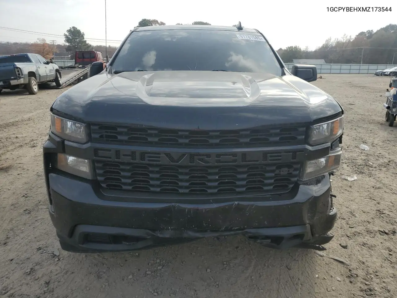 1GCPYBEHXMZ173544 2021 Chevrolet Silverado K1500 Custom