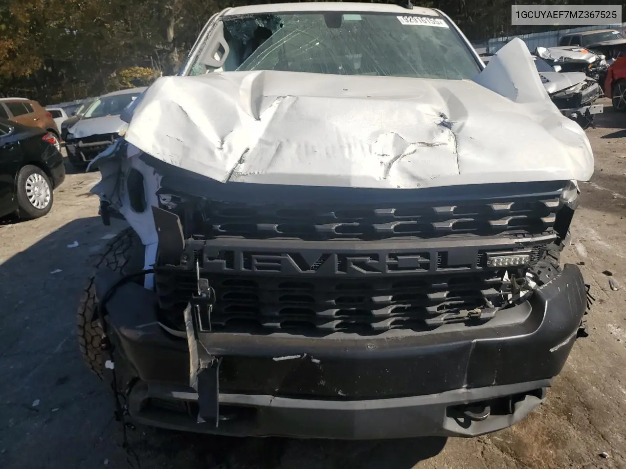 1GCUYAEF7MZ367525 2021 Chevrolet Silverado K1500