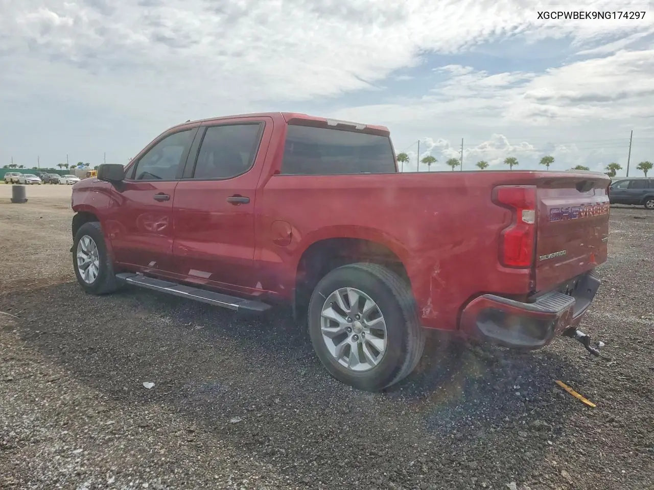 3GCPWBEK9NG174297 2022 Chevrolet Silverado Ltd C1500 Custom