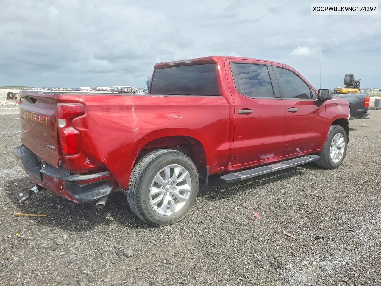 3GCPWBEK9NG174297 2022 Chevrolet Silverado Ltd C1500 Custom