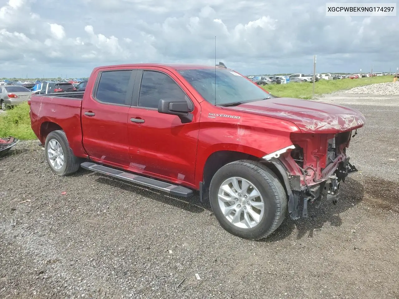 3GCPWBEK9NG174297 2022 Chevrolet Silverado Ltd C1500 Custom