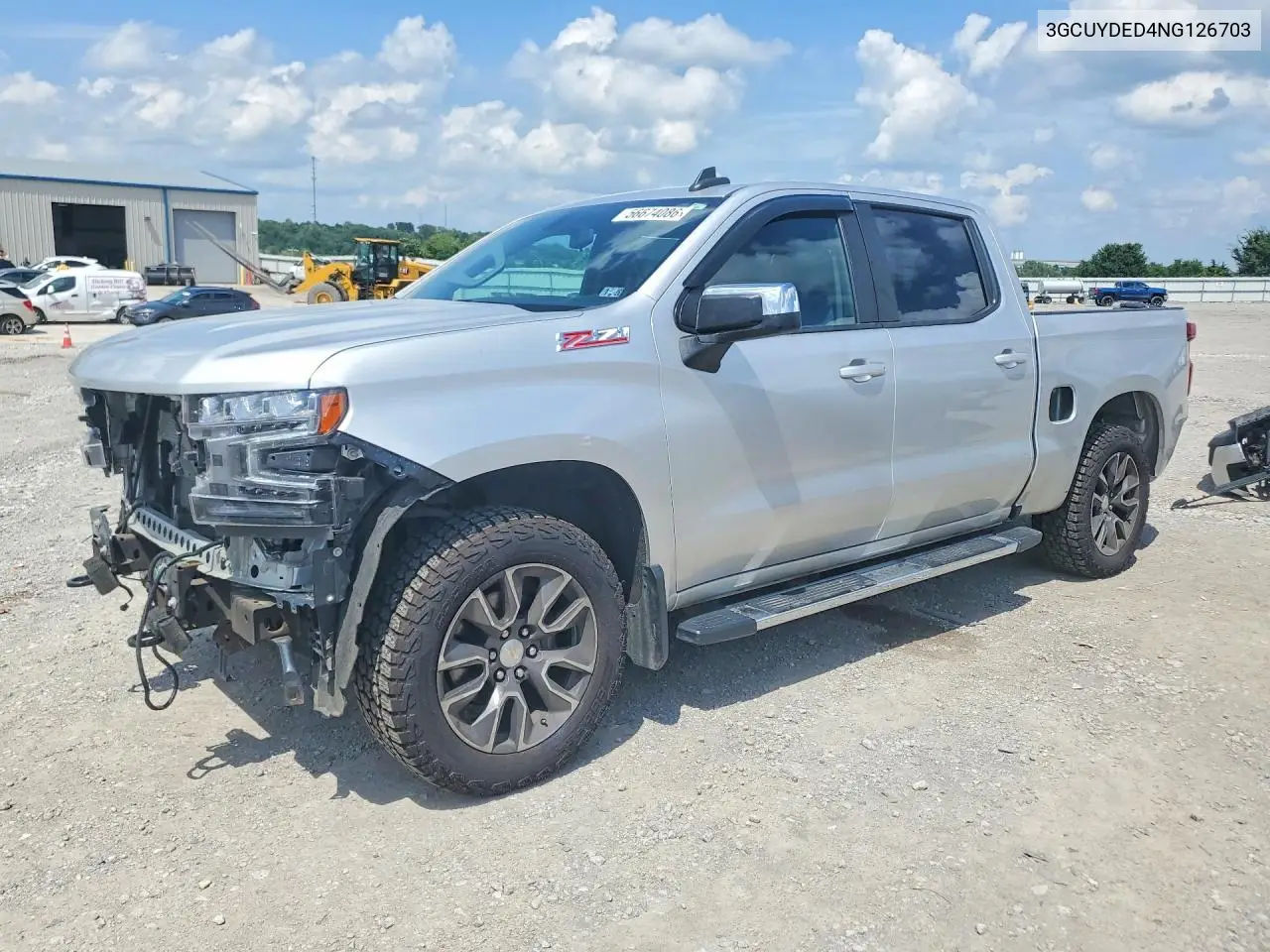 3GCUYDED4NG126703 2022 Chevrolet Silverado Ltd K1500 Lt
