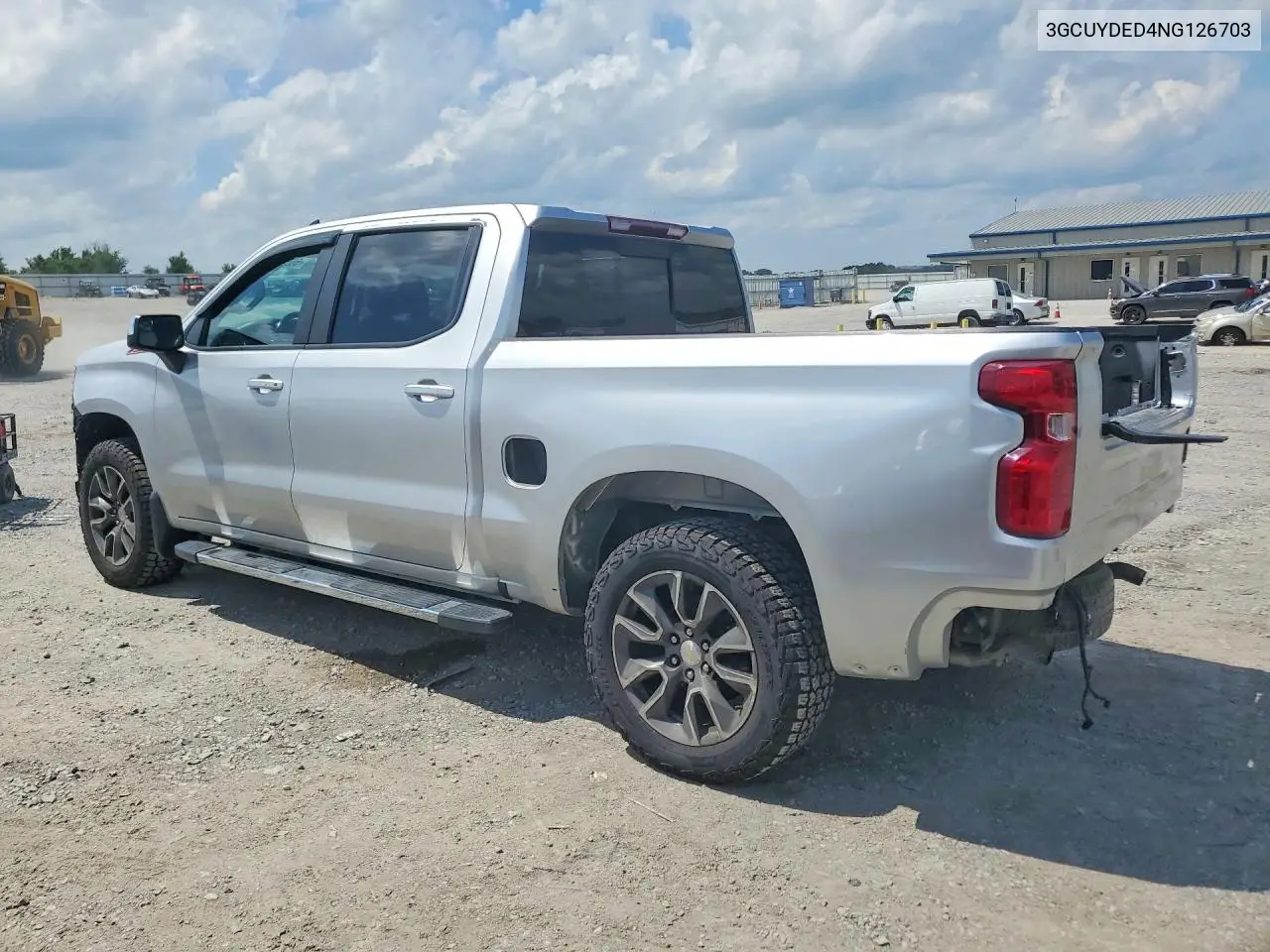 3GCUYDED4NG126703 2022 Chevrolet Silverado Ltd K1500 Lt