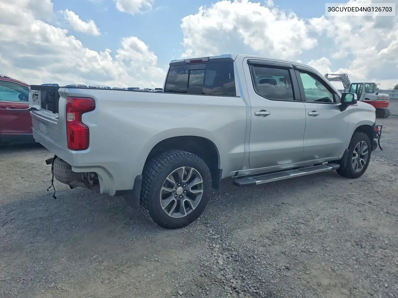 3GCUYDED4NG126703 2022 Chevrolet Silverado Ltd K1500 Lt