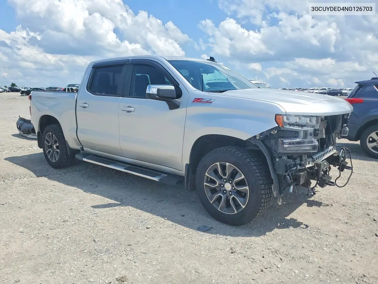 3GCUYDED4NG126703 2022 Chevrolet Silverado Ltd K1500 Lt