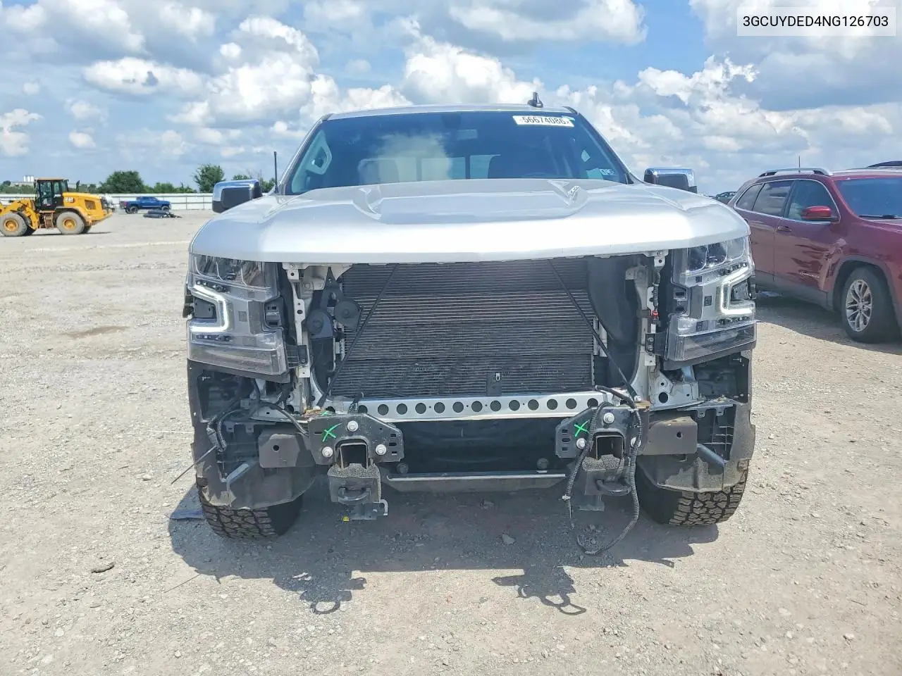 3GCUYDED4NG126703 2022 Chevrolet Silverado Ltd K1500 Lt