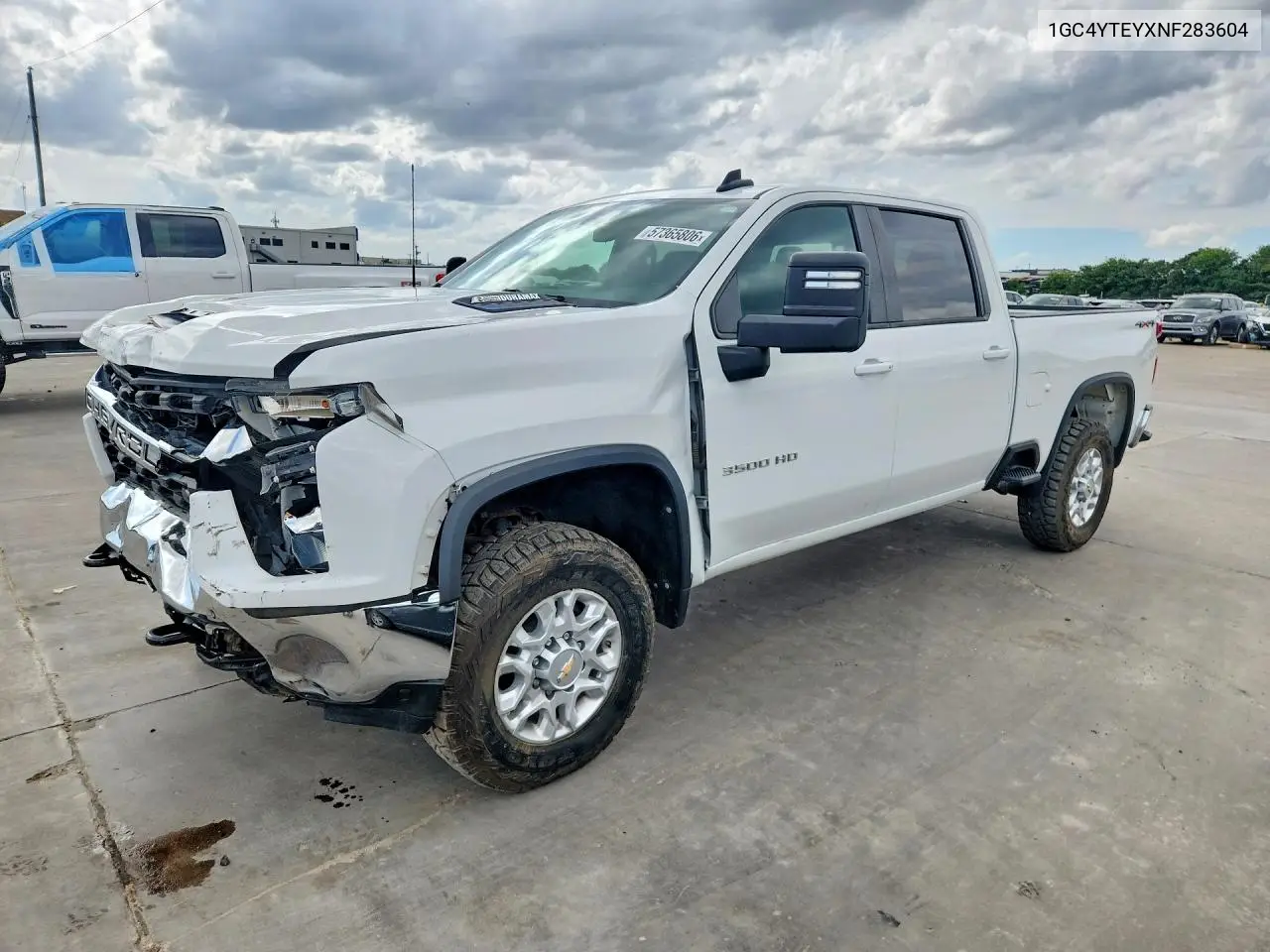 1GC4YTEYXNF283604 2022 Chevrolet Silverado K3500 Lt