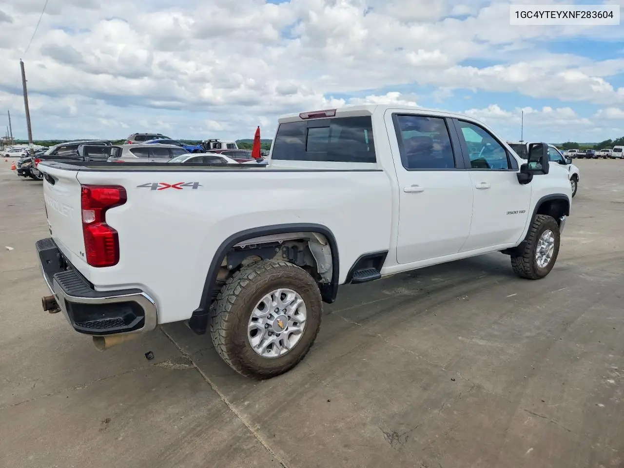 1GC4YTEYXNF283604 2022 Chevrolet Silverado K3500 Lt