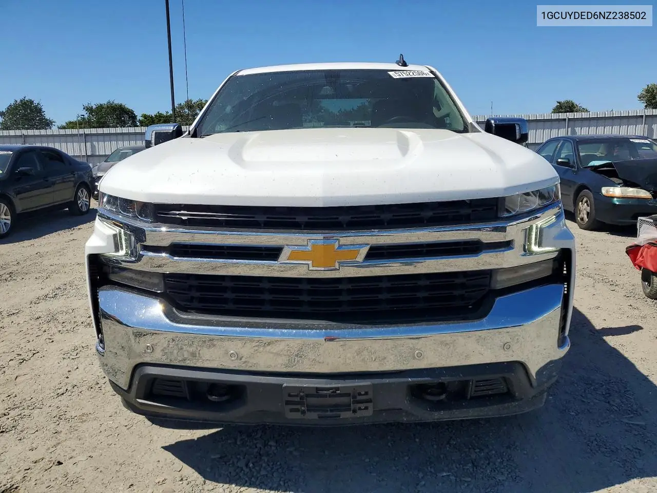 2022 Chevrolet Silverado Ltd K1500 Lt VIN: 1GCUYDED6NZ238502 Lot: 57522506