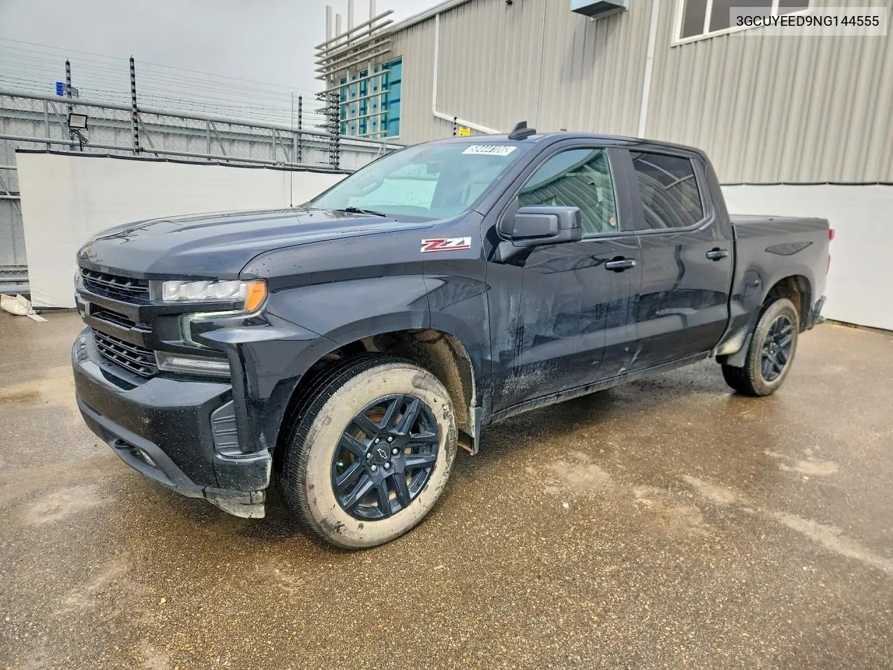 2022 Chevrolet Silverado Ltd K1500 Rst VIN: 3GCUYEED9NG144555 Lot: 58444106