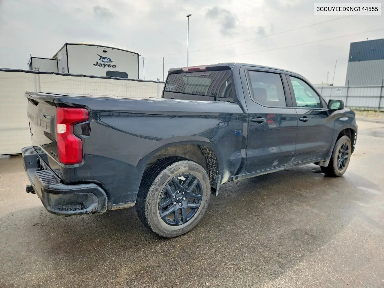 2022 Chevrolet Silverado Ltd K1500 Rst VIN: 3GCUYEED9NG144555 Lot: 58444106