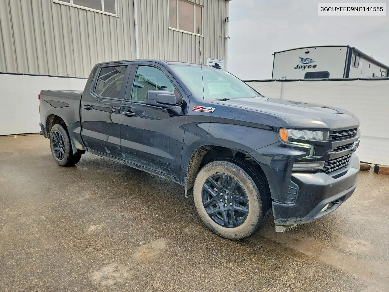 2022 Chevrolet Silverado Ltd K1500 Rst VIN: 3GCUYEED9NG144555 Lot: 58444106