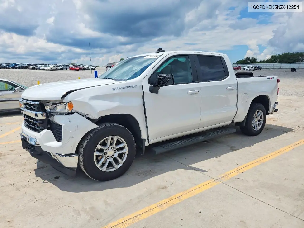 2022 Chevrolet Silverado K1500 Lt-L VIN: 1GCPDKEK5NZ612254 Lot: 61547666