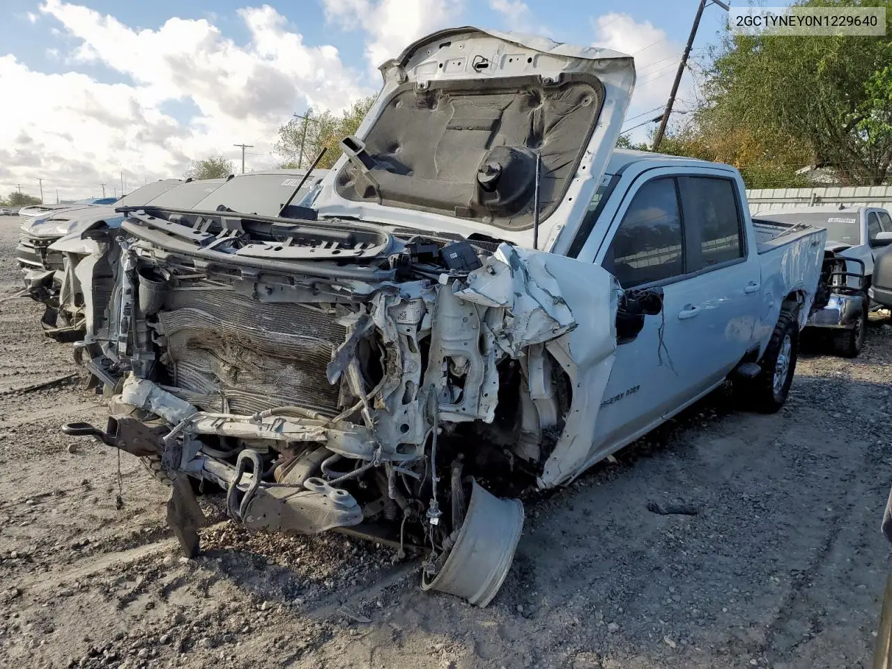 2GC1YNEY0N1229640 2022 Chevrolet Silverado K2500 Heavy Duty Lt