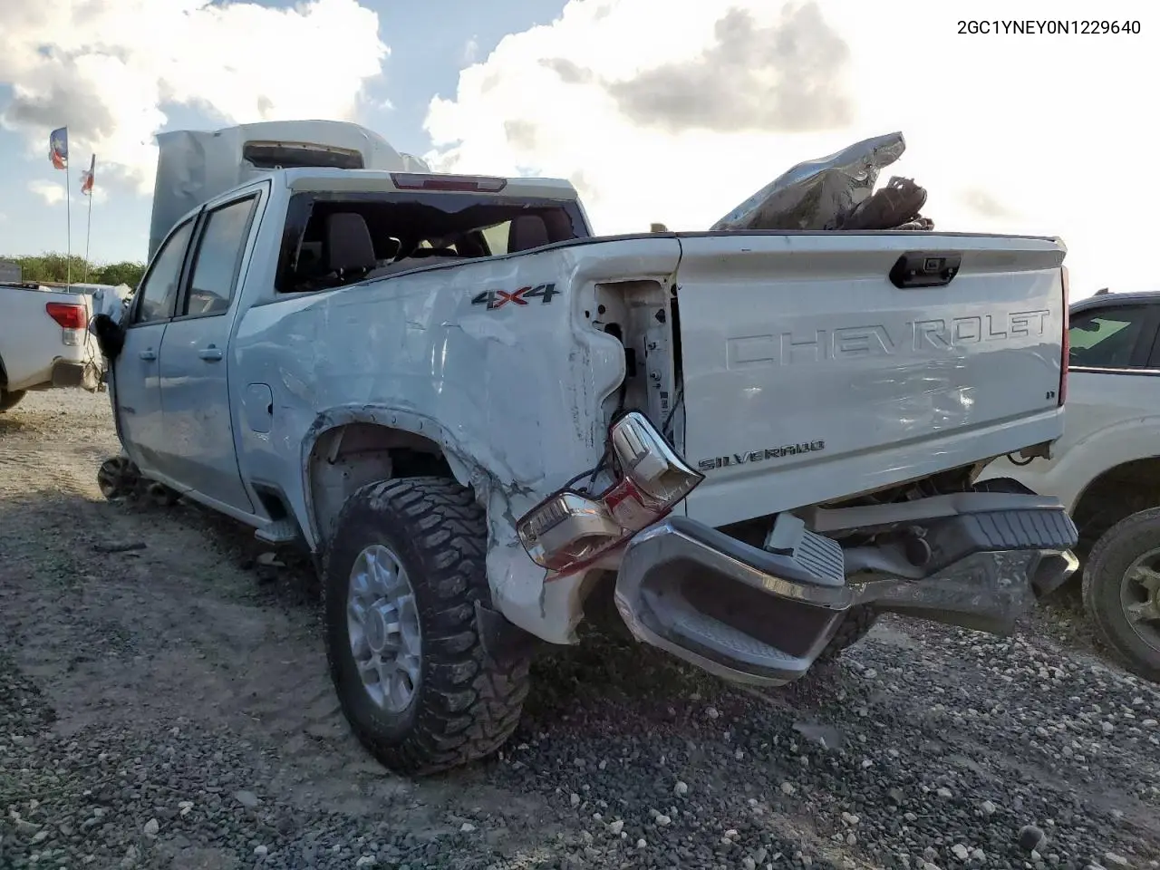 2GC1YNEY0N1229640 2022 Chevrolet Silverado K2500 Heavy Duty Lt