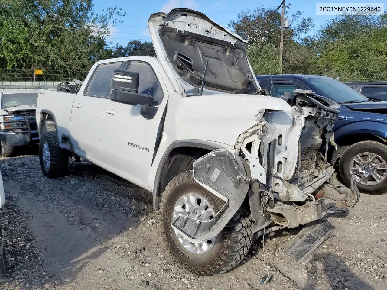 2GC1YNEY0N1229640 2022 Chevrolet Silverado K2500 Heavy Duty Lt