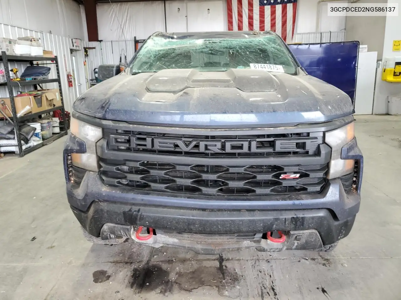 3GCPDCED2NG586137 2022 Chevrolet Silverado K1500 Trail Boss Custom