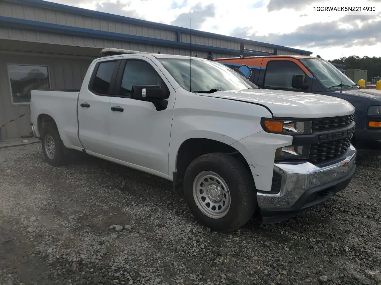 1GCRWAEK5NZ214930 2022 Chevy Silverado- R & D- Cln Title- Pri Fleet