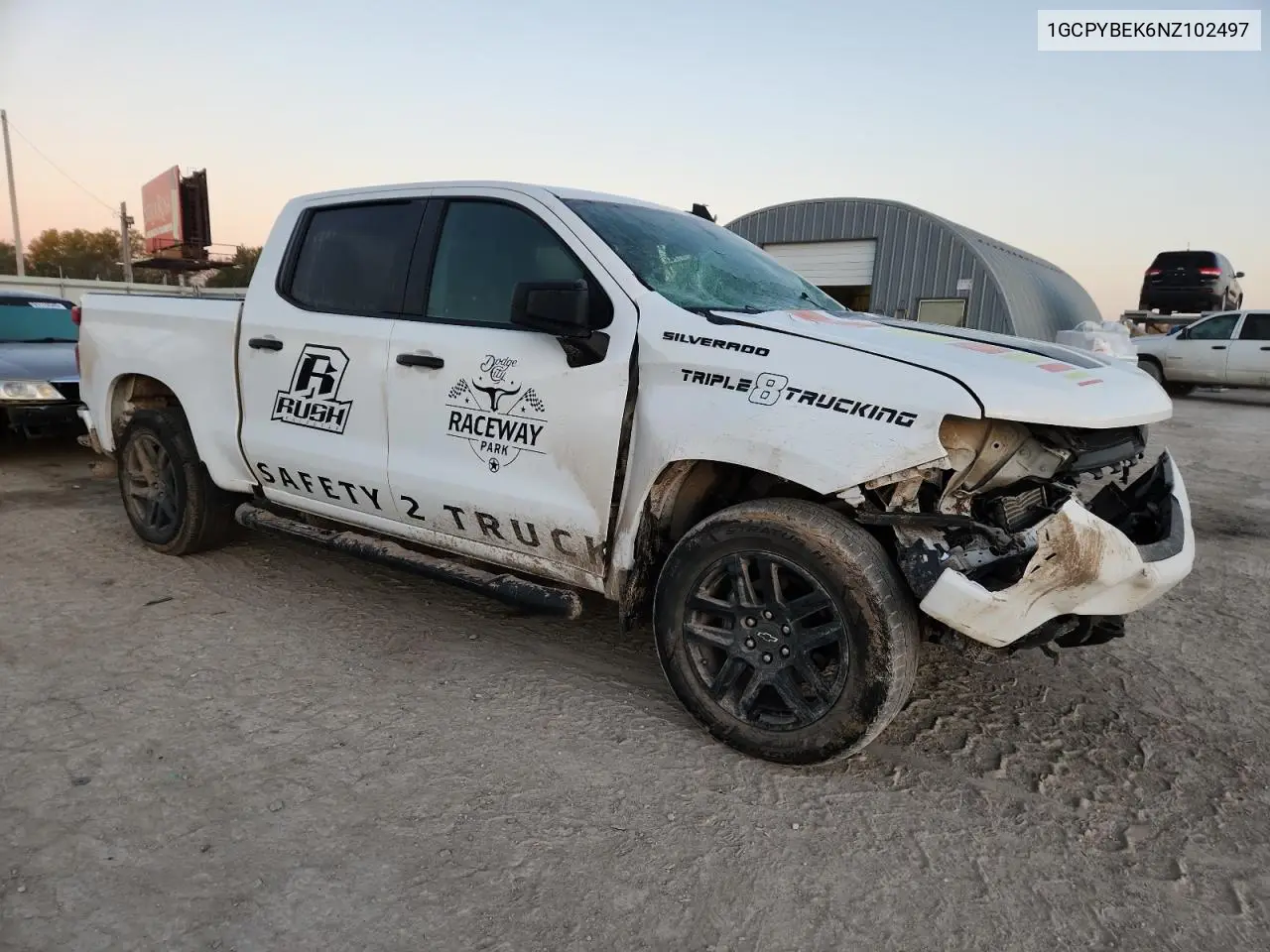 1GCPYBEK6NZ102497 2022 Chevrolet Silverado Ltd K1500 Custom