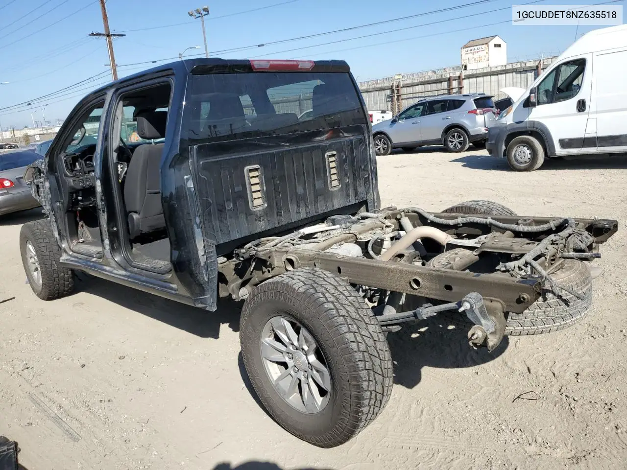 1GCUDDET8NZ635518 2022 Chevrolet Silverado K1500 Lt