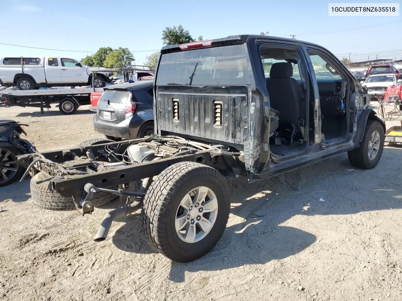 1GCUDDET8NZ635518 2022 Chevrolet Silverado K1500 Lt