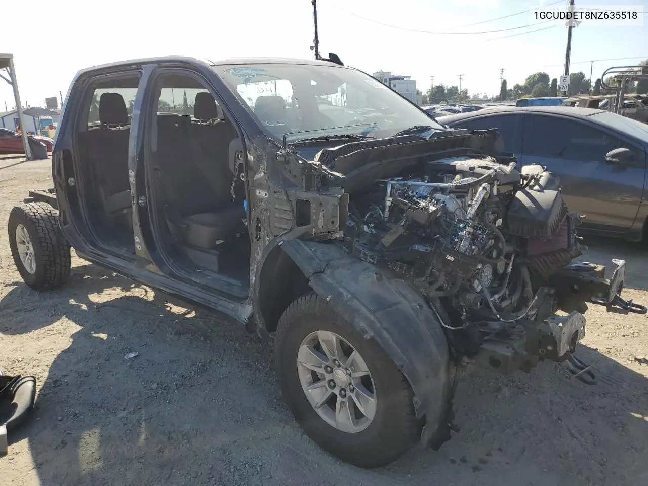 1GCUDDET8NZ635518 2022 Chevrolet Silverado K1500 Lt