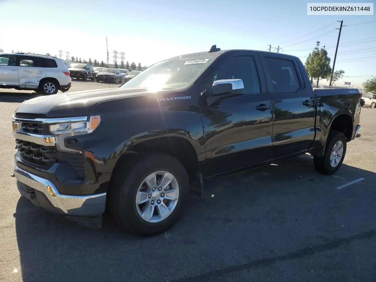 1GCPDDEK8NZ611448 2022 Chevrolet Silverado K1500 Lt
