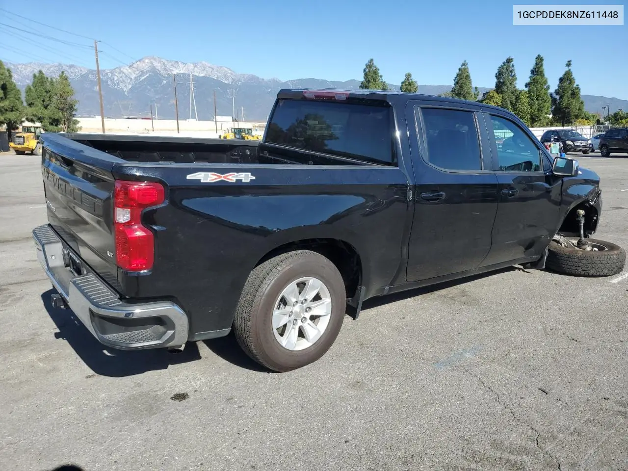 1GCPDDEK8NZ611448 2022 Chevrolet Silverado K1500 Lt