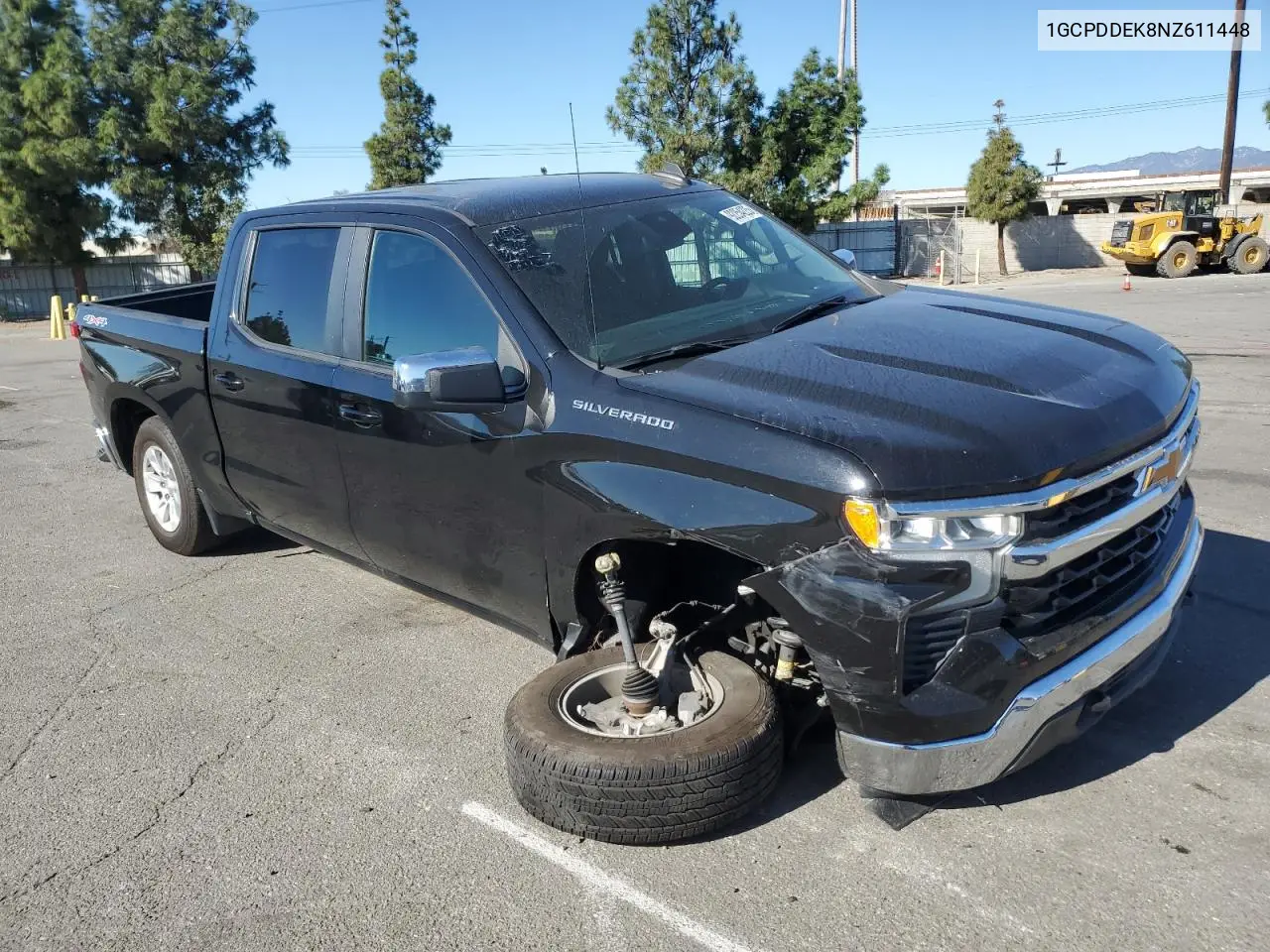 1GCPDDEK8NZ611448 2022 Chevrolet Silverado K1500 Lt