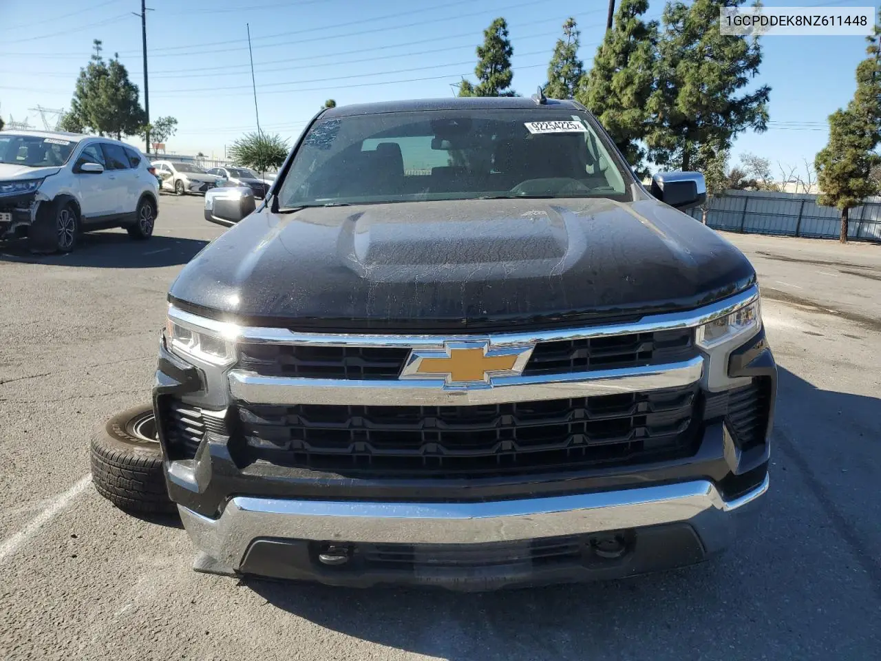 1GCPDDEK8NZ611448 2022 Chevrolet Silverado K1500 Lt