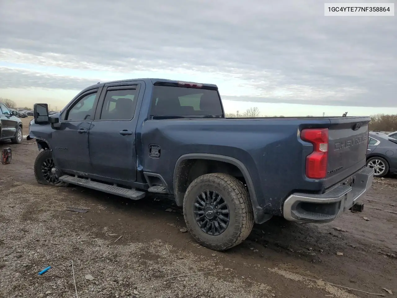 1GC4YTE77NF358864 2022 Chevrolet Silverado K3500 Lt