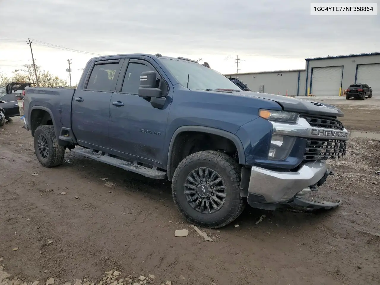 1GC4YTE77NF358864 2022 Chevrolet Silverado K3500 Lt