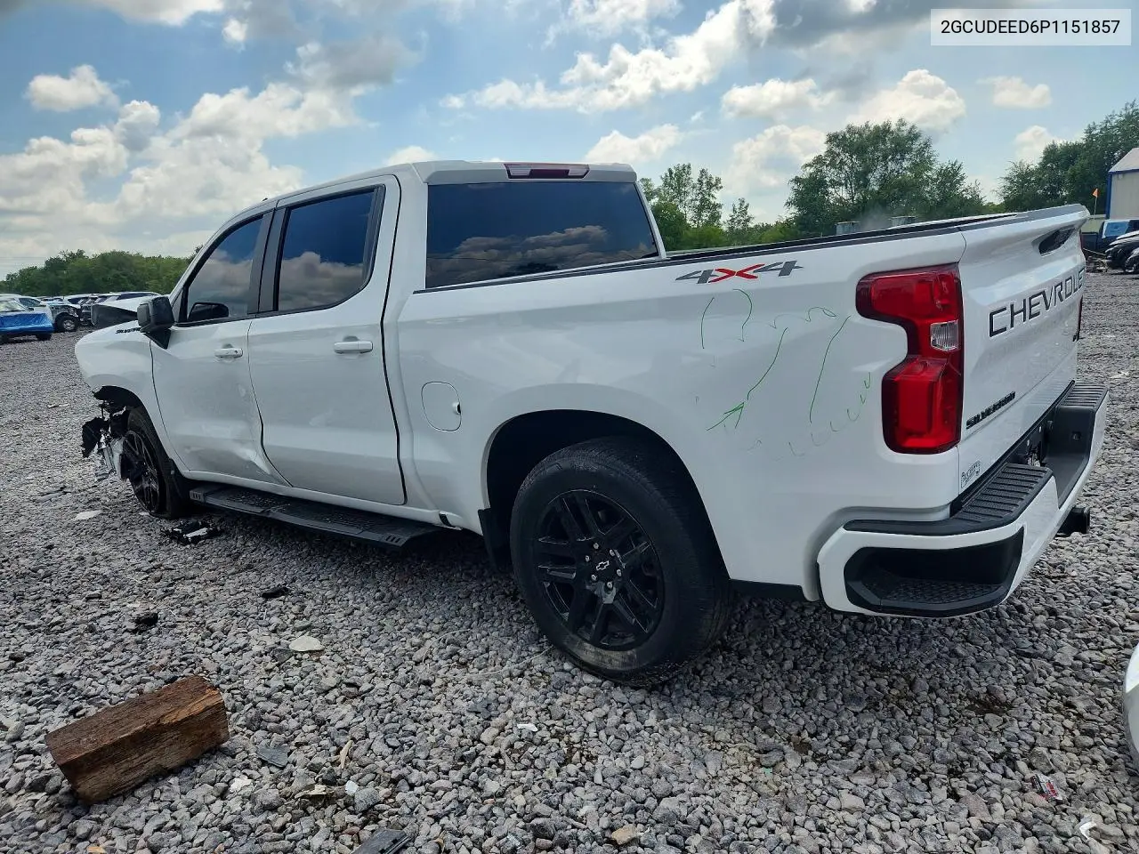 2023 Chevrolet Silverado K1500 Rst VIN: 2GCUDEED6P1151857 Lot: 59886206