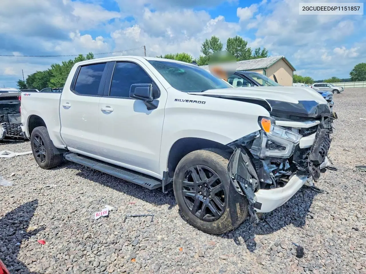 2023 Chevrolet Silverado K1500 Rst VIN: 2GCUDEED6P1151857 Lot: 59886206