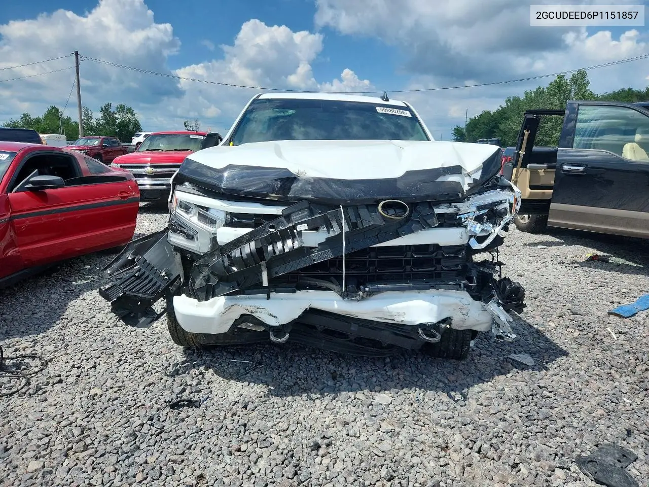2023 Chevrolet Silverado K1500 Rst VIN: 2GCUDEED6P1151857 Lot: 59886206