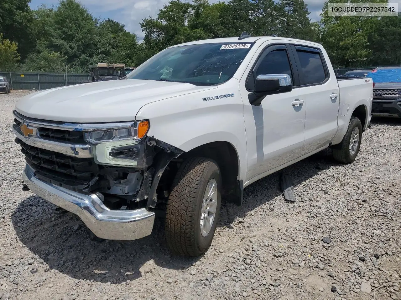 2023 Chevrolet Silverado K1500 Lt VIN: 1GCUDDED7PZ297542 Lot: 61886996