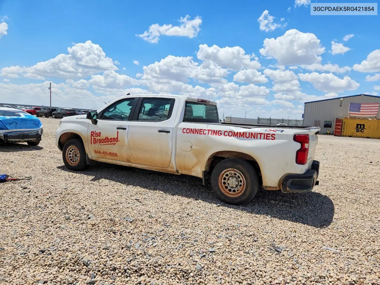 2024 Chevrolet Silverado K1500 VIN: 3GCPDAEK5RG421854 Lot: 61173256