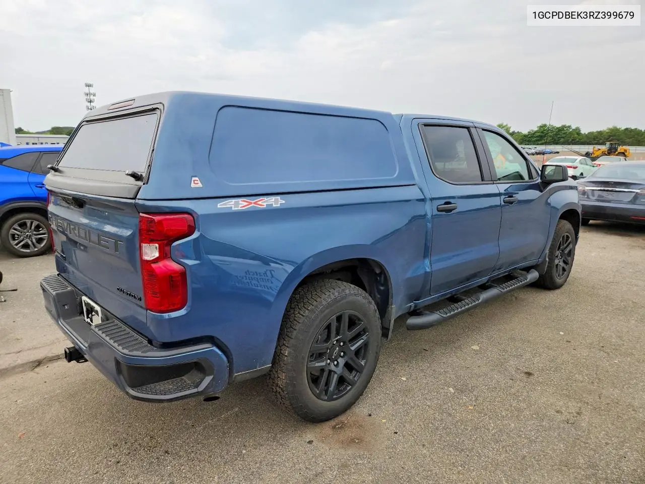 2024 Chevrolet Silverado K1500 Custom VIN: 1GCPDBEK3RZ399679 Lot: 61723126