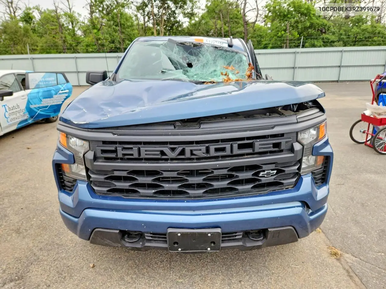 2024 Chevrolet Silverado K1500 Custom VIN: 1GCPDBEK3RZ399679 Lot: 61723126