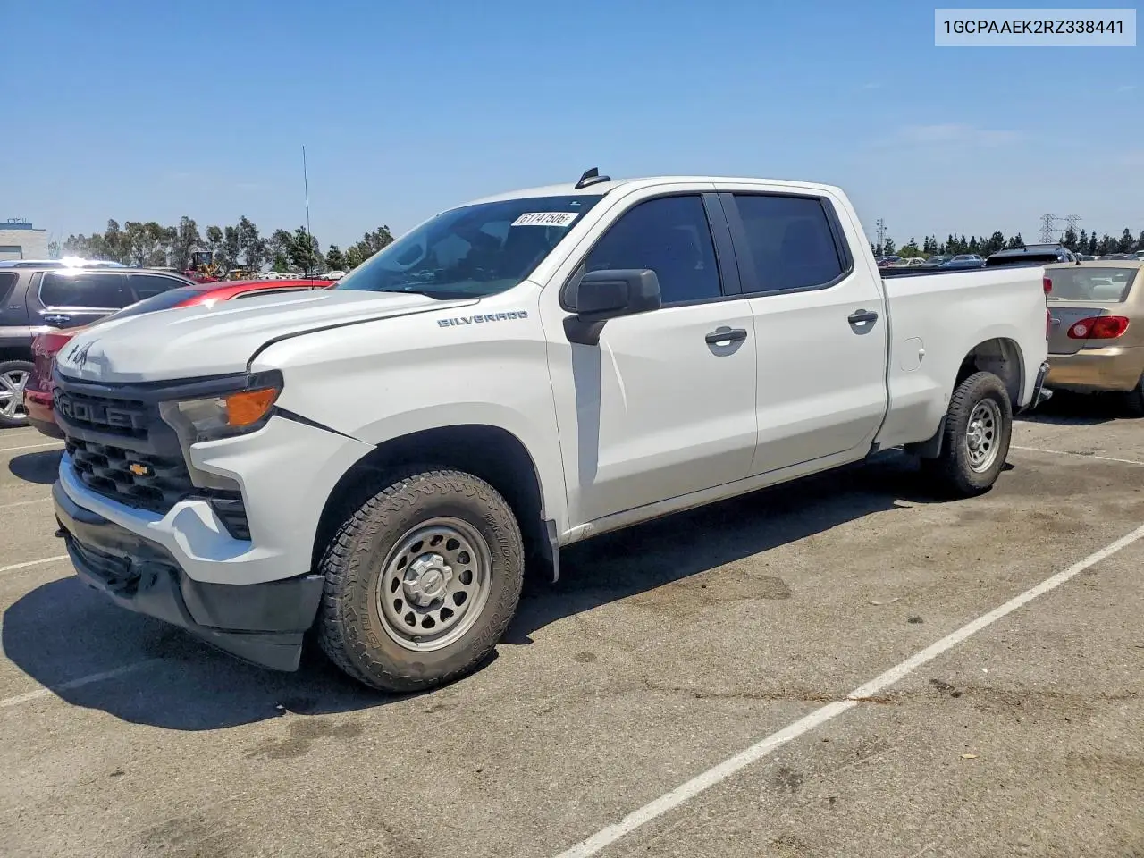 2024 Chevrolet Silverado C1500 VIN: 1GCPAAEK2RZ338441 Lot: 61747506