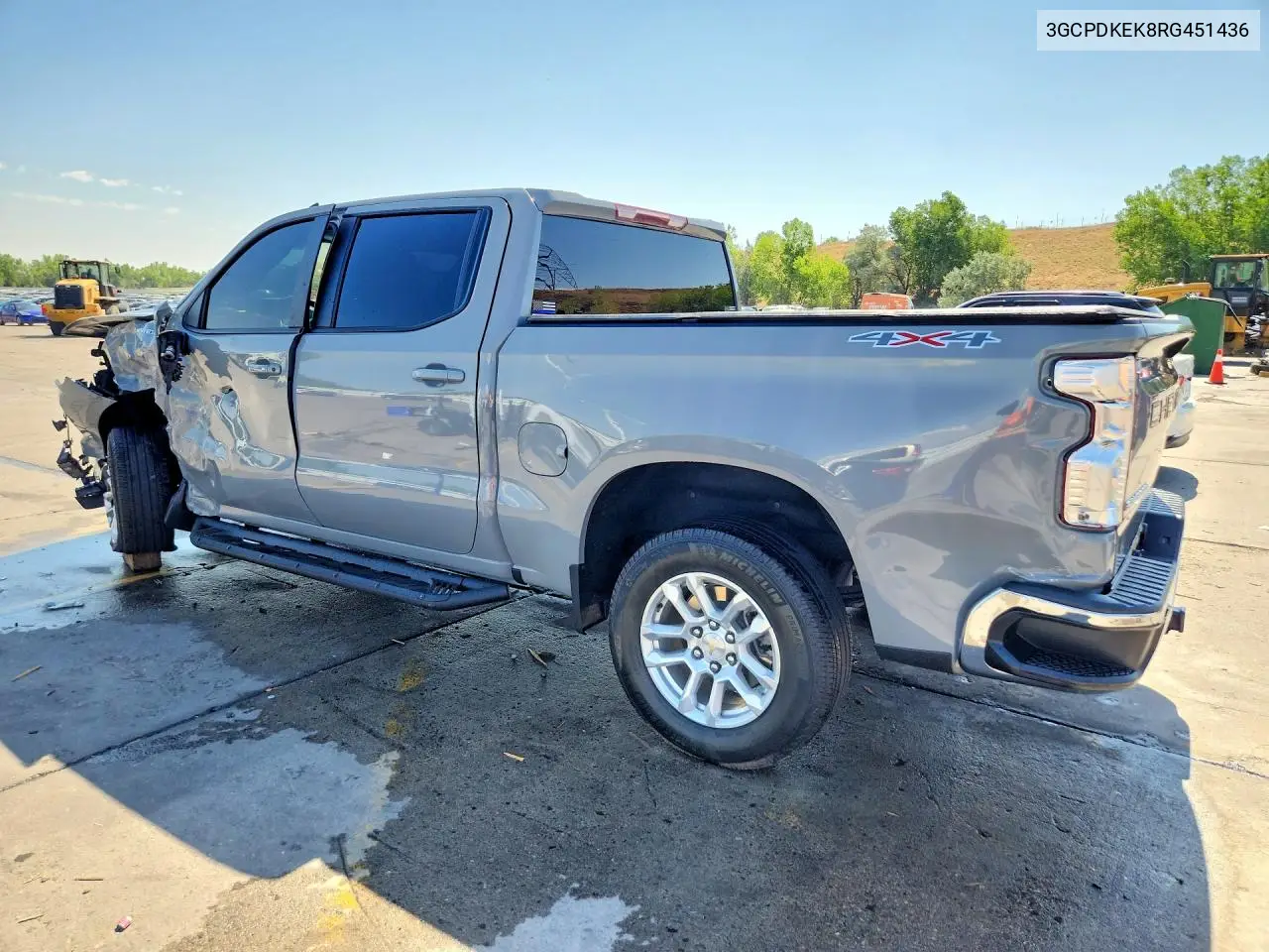 2024 Chevrolet Silverado K1500 Lt-L VIN: 3GCPDKEK8RG451436 Lot: 61845666