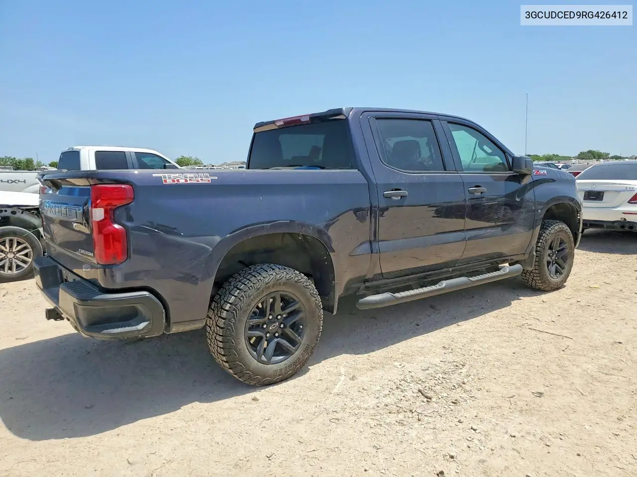 2024 Chevrolet Silverado K1500 Trail Boss Custom VIN: 3GCUDCED9RG426412 Lot: 61975026