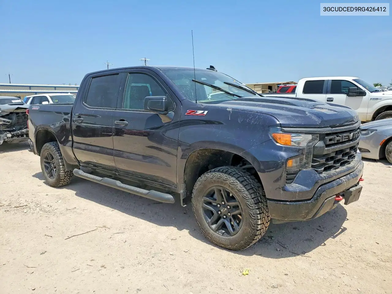 2024 Chevrolet Silverado K1500 Trail Boss Custom VIN: 3GCUDCED9RG426412 Lot: 61975026