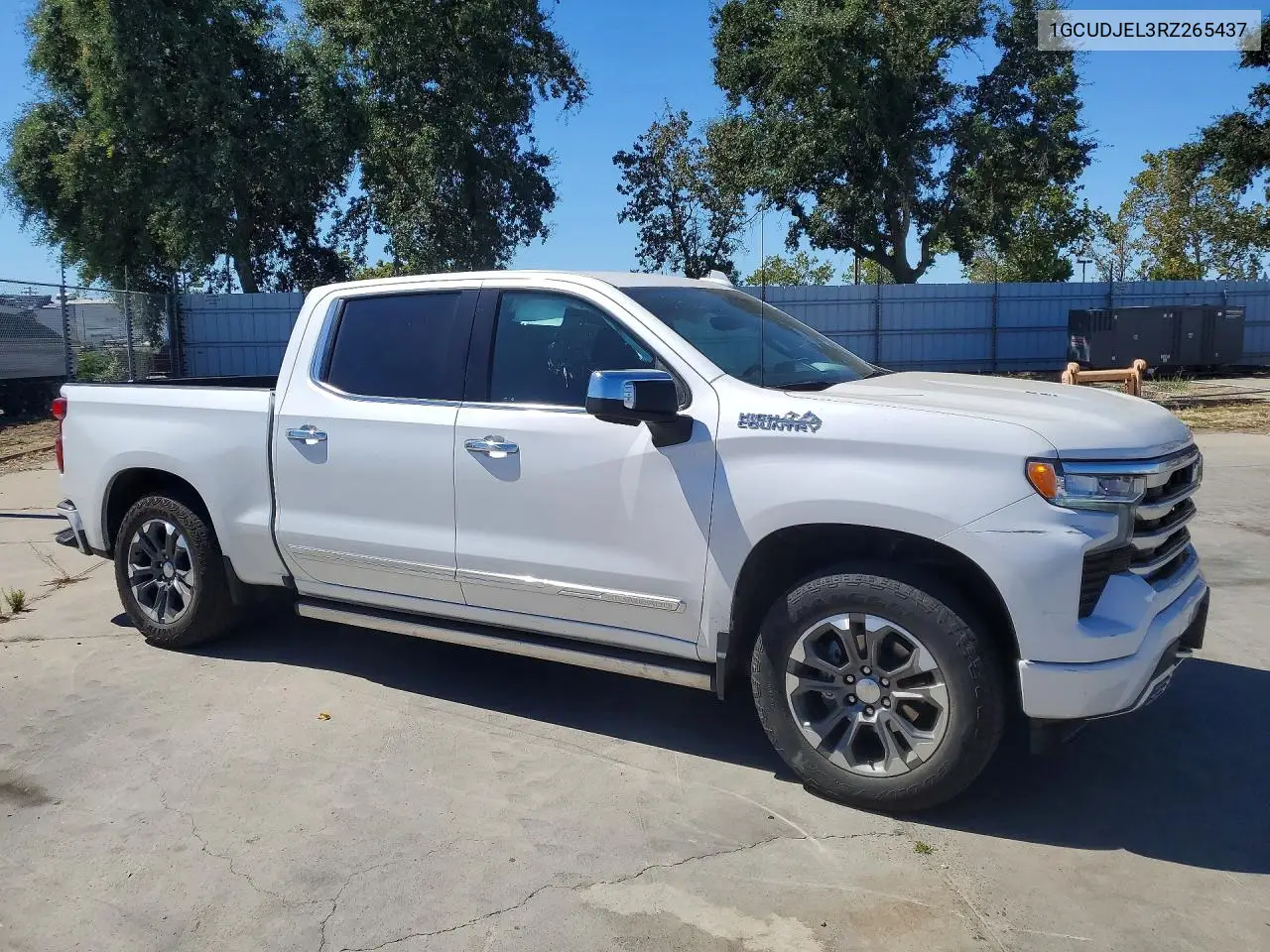 2024 Chevrolet Silverado K1500 High Country VIN: 1GCUDJEL3RZ265437 Lot: 62118936