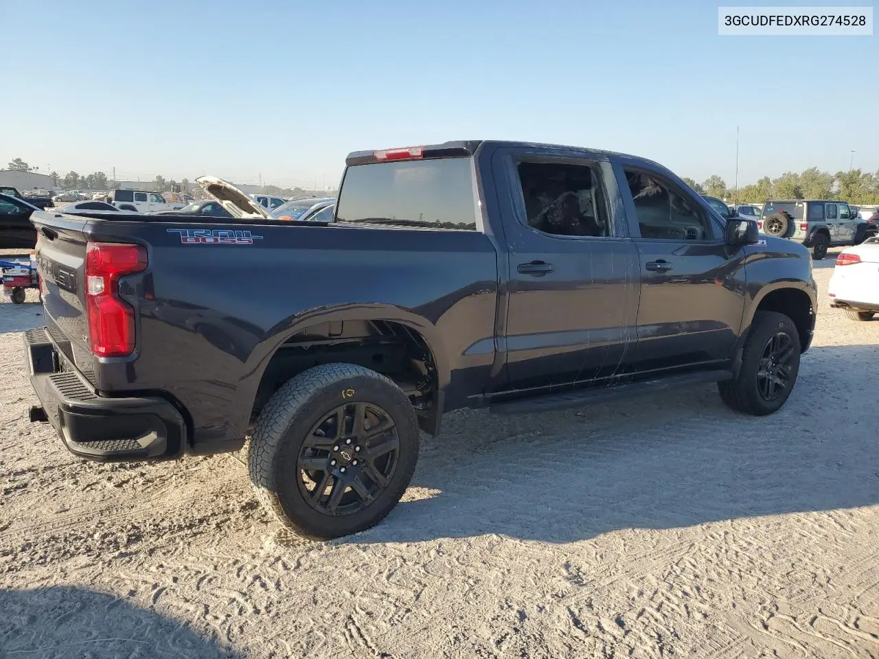2024 Chevrolet Silverado K1500 Lt Trail Boss VIN: 3GCUDFEDXRG274528 Lot: 74287884
