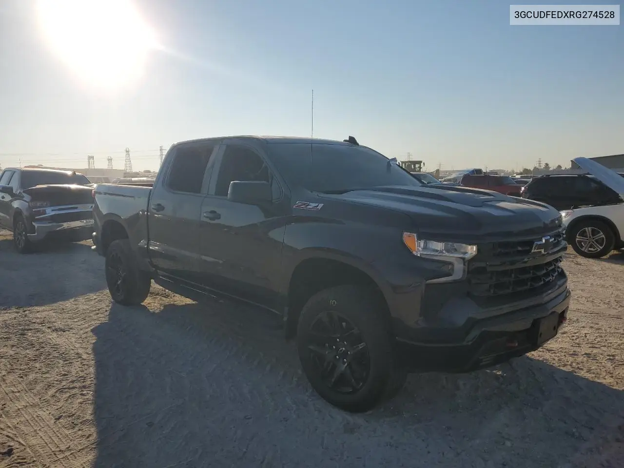 2024 Chevrolet Silverado K1500 Lt Trail Boss VIN: 3GCUDFEDXRG274528 Lot: 74287884